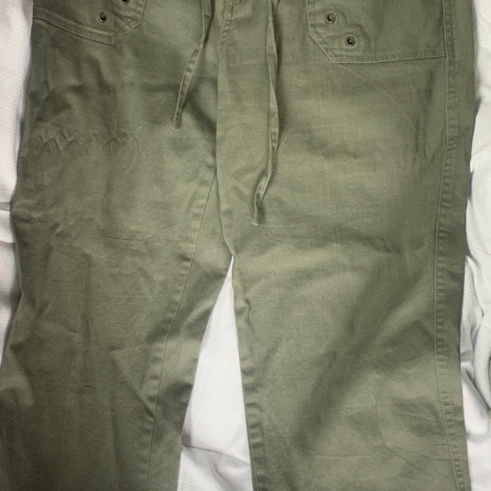 Vintage Fashion Bug army green cargo pants - Picture 13 of 14